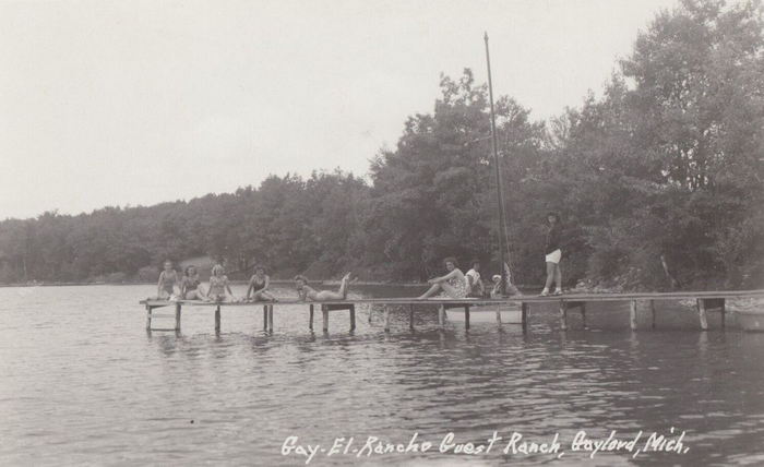 Sojourn Lakeside Resort (Gay El Rancho Ranch, El Rancho Stevens Ranch) - Vintage Postcard